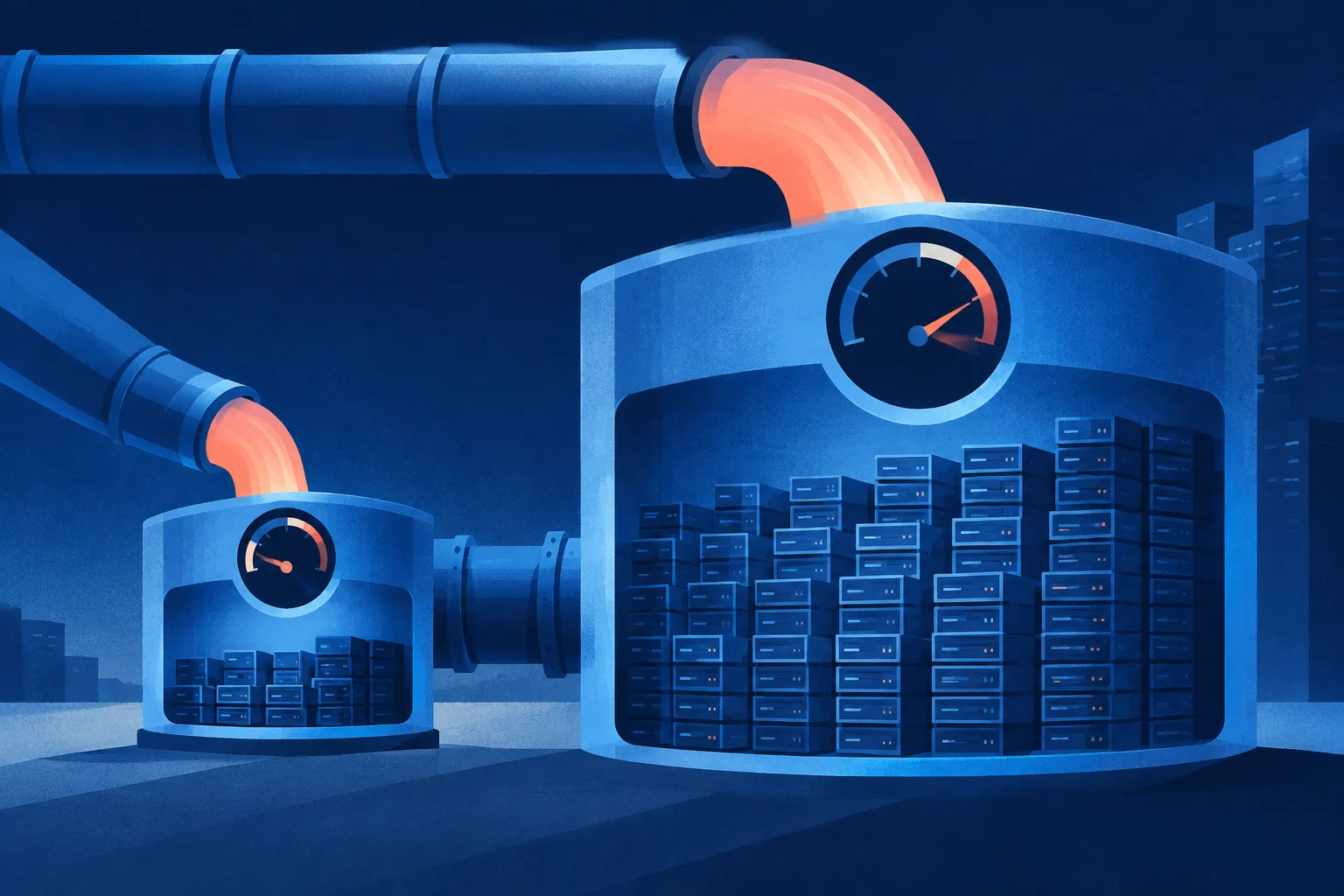 One large customer pipeline drives a sharp rise in an AI cloud backlog.