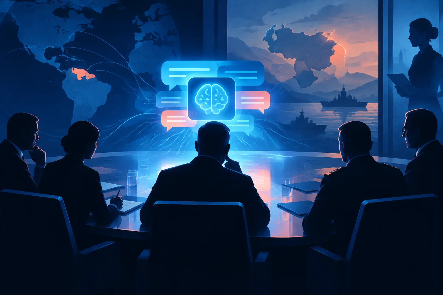 An AI conversation illuminates an anonymous national-security decision table.